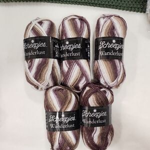5 Sheepjes Wanderlust In The Color Sint-peterburg 50 Gm Each I Have 2 Sets
